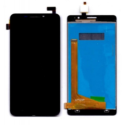 Lcd With Touch Screen For Intex Aqua Power Blue By - Maxbhi Com