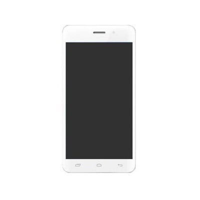 Lcd With Touch Screen For Intex Aqua Q3 White By - Maxbhi.com