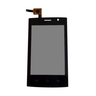 Lcd With Touch Screen For Intex Aqua T5 Black By - Maxbhi.com