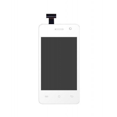 Lcd With Touch Screen For Intex Aqua V2 White By - Maxbhi.com