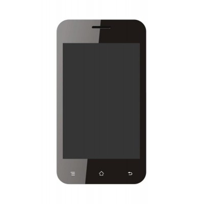Lcd With Touch Screen For Intex Cloud X2 Black By - Maxbhi.com