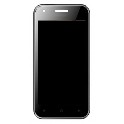 Lcd With Touch Screen For Intex Cloud Y5 Black By - Maxbhi Com