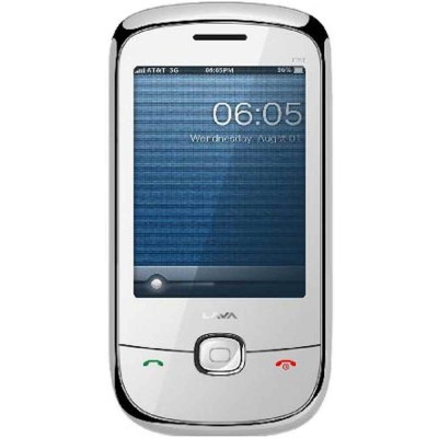 LCD with Touch Screen for Lava C51 - Silver