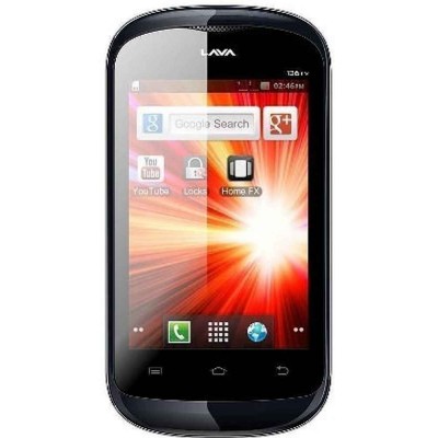LCD with Touch Screen for Lava Discover 136 - White