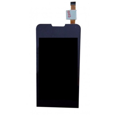 Lcd With Touch Screen For Lava Discover 132 Black By - Maxbhi.com