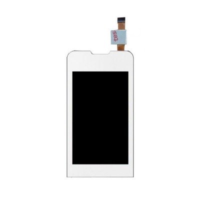 Lcd With Touch Screen For Lava Discover 132 White By - Maxbhi.com