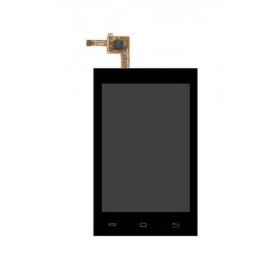 Lcd With Touch Screen For Lava Iris 3g 415 White By - Maxbhi.com