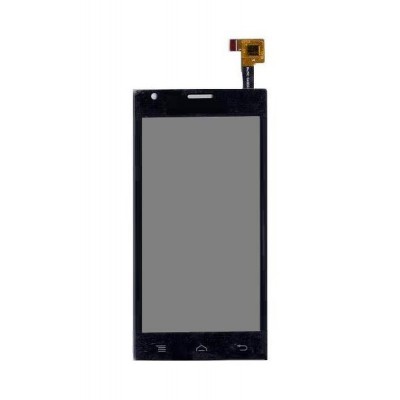 Lcd With Touch Screen For Lava Iris 470 Black By - Maxbhi.com