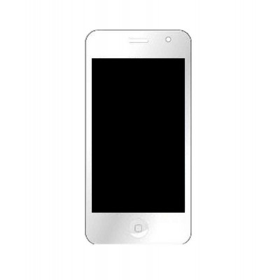 Lcd With Touch Screen For Lemon P8 White By - Maxbhi.com
