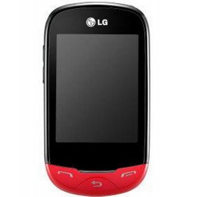 LCD with Touch Screen for LG T500 - Red