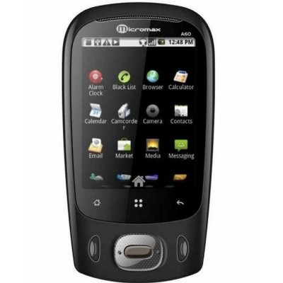 LCD with Touch Screen for Micromax Andro A60 - Black