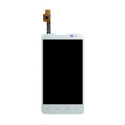 Lcd With Touch Screen For Lg L60i White By - Maxbhi.com