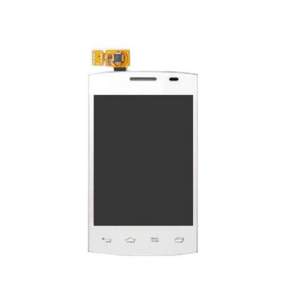 Lcd With Touch Screen For Lg Optimus L1 Dual E420 White By - Maxbhi.com
