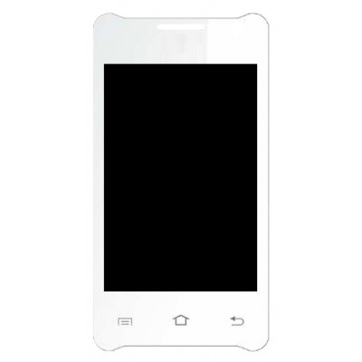 Lcd With Touch Screen For Mafe Pearl White By - Maxbhi Com