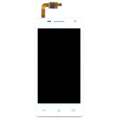 Lcd With Touch Screen For Maxx Ax5 Plus White By - Maxbhi Com