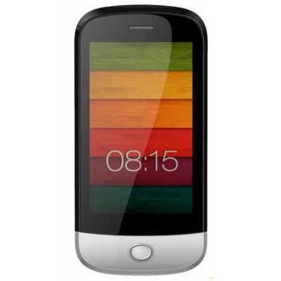 LCD with Touch Screen for Micromax X445 - Black