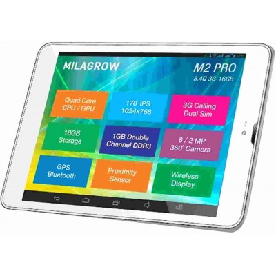 LCD with Touch Screen for Milagrow M2Pro 3G Call 8GB - White