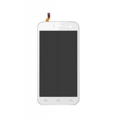Lcd With Touch Screen For Micromax Canvas 2.2 A114 White By - Maxbhi.com
