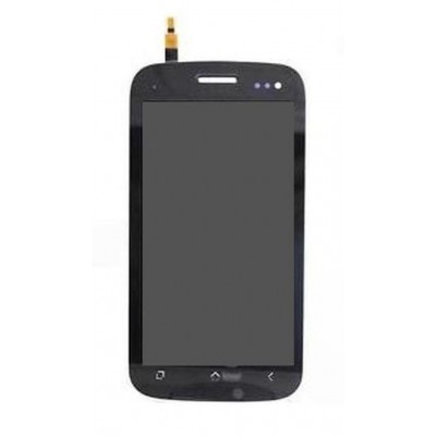 Lcd With Touch Screen For Micromax Canvas 2 A110 Black By - Maxbhi.com