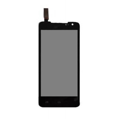 Lcd With Touch Screen For Micromax Canvas Duet Ae90 Black By - Maxbhi.com