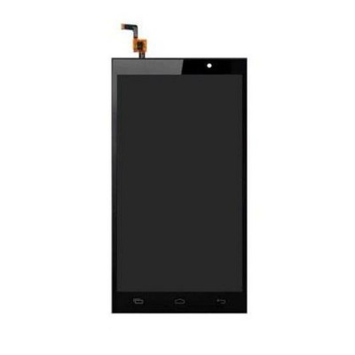 LCD with Touch Screen for Micromax Canvas Fire 2 A104 Silver