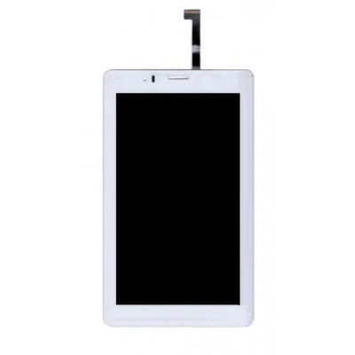 Lcd With Touch Screen For Micromax Canvas Tab P470 White By - Maxbhi.com