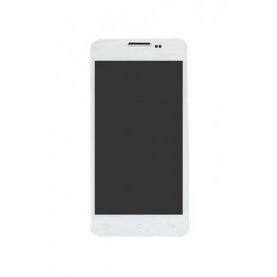 Lcd With Touch Screen For Obi Wolverine S501 White By - Maxbhi.com