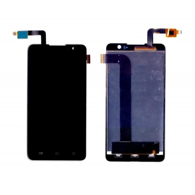 Lcd With Touch Screen For Panasonic Eluga S Black By - Maxbhi Com