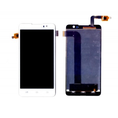 Lcd With Touch Screen For Panasonic Eluga S White By - Maxbhi Com