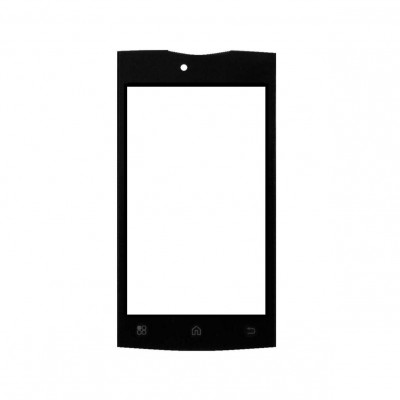 Touch Screen Digitizer For Nuvo Blue Nd40 Black By - Maxbhi Com