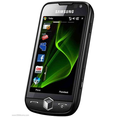 LCD with Touch Screen for Samsung Omnia II - Black