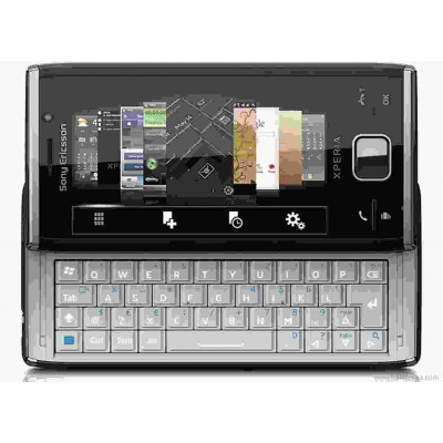 LCD with Touch Screen for Sony Ericsson Xperia X2a - Silver