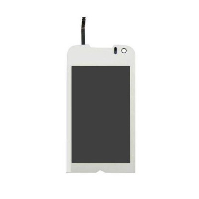 Lcd With Touch Screen For Samsung S8003 Jet White By - Maxbhi Com