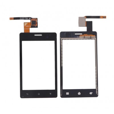 Touch Screen Digitizer For Sony Xperia Go White By - Maxbhi Com