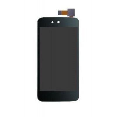 Lcd With Touch Screen For Spice Android One Dream Uno Mi498 Black By - Maxbhi.com