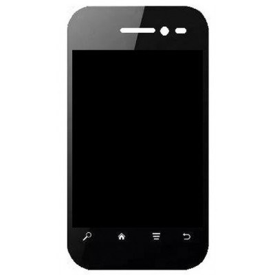 Lcd With Touch Screen For Spice Mi315 Black By - Maxbhi Com