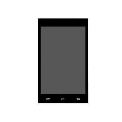 Lcd With Touch Screen For Spice Mi402 Black By - Maxbhi.com