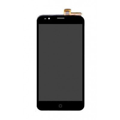Lcd With Touch Screen For Spice Mi549 Black By - Maxbhi.com