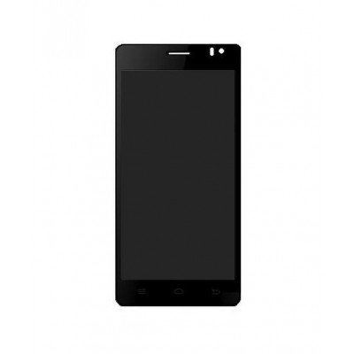 Lcd With Touch Screen For Spice Stellar 517 Black By - Maxbhi.com