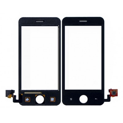 Touch Screen Digitizer For Spice M6112 Black By - Maxbhi Com