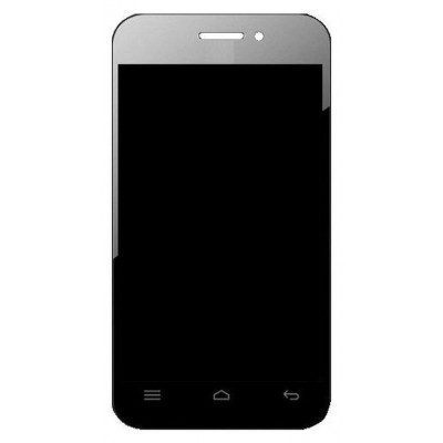 Lcd With Touch Screen For Videocon A17 Black By - Maxbhi Com