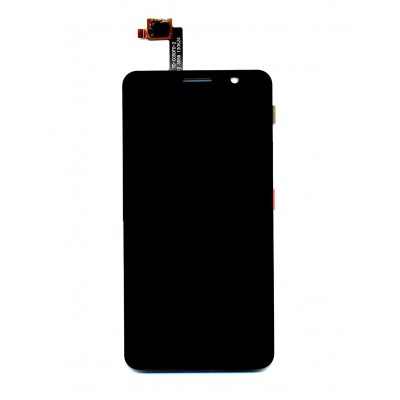 Lcd With Touch Screen For Videocon A55 Hd White By - Maxbhi Com