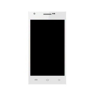 Lcd With Touch Screen For Videocon Infinium Z40 Quad White By - Maxbhi.com