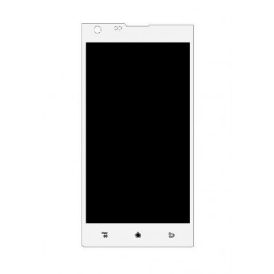Lcd With Touch Screen For Videocon Infinium Z50 Quad White By - Maxbhi.com
