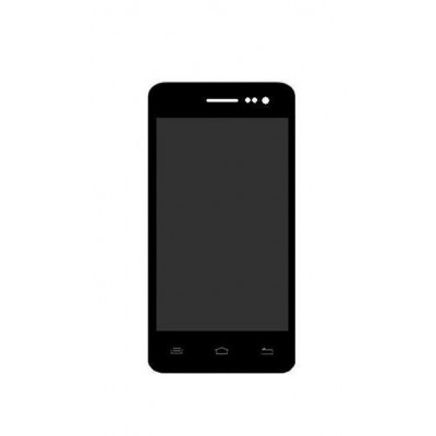 Lcd With Touch Screen For Videocon Z40 Pro Black By - Maxbhi.com