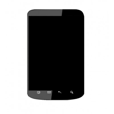 Lcd With Touch Screen For Vox Mobile V8500 White By - Maxbhi.com