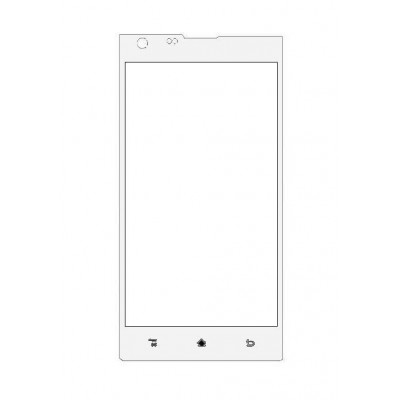Touch Screen Digitizer For Videocon Infinium Z50 Quad White By - Maxbhi.com