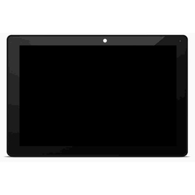 Lcd With Touch Screen For Wintab 10 Black By - Maxbhi Com