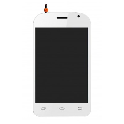 Lcd With Touch Screen For Zen Ultrafone 306 Play 3g White By - Maxbhi.com