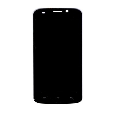 Lcd With Touch Screen For Zen Ultrafone 501 Black By - Maxbhi Com